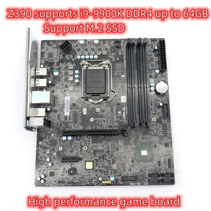 Z390 마더보드 Z390은 i9-9900K DDR4 64GB LGA1151 메인보드를 지원 완전 작동 리퍼