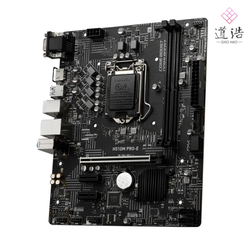 H510M PRO-E 64GB LGA 1200 DDR4 HDMI 마이크로 마더보드H510 마더보드 완전 작동 리퍼