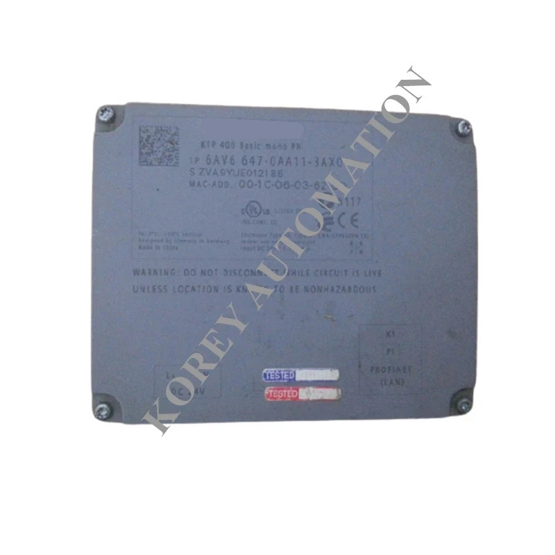 KTP1000 터치 스크린 HMI 66647-0AE11-3AX0 66647-0AA11-3AX0 원본