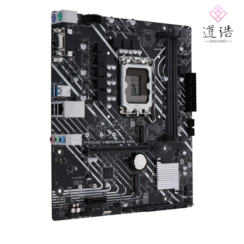 PRIME H610M-E D4 마더보드 HDMI PCI-E4.0 M.2 LGA 1700 DDR4 마이크로 H610 메인보드 리퍼 완료 64GB