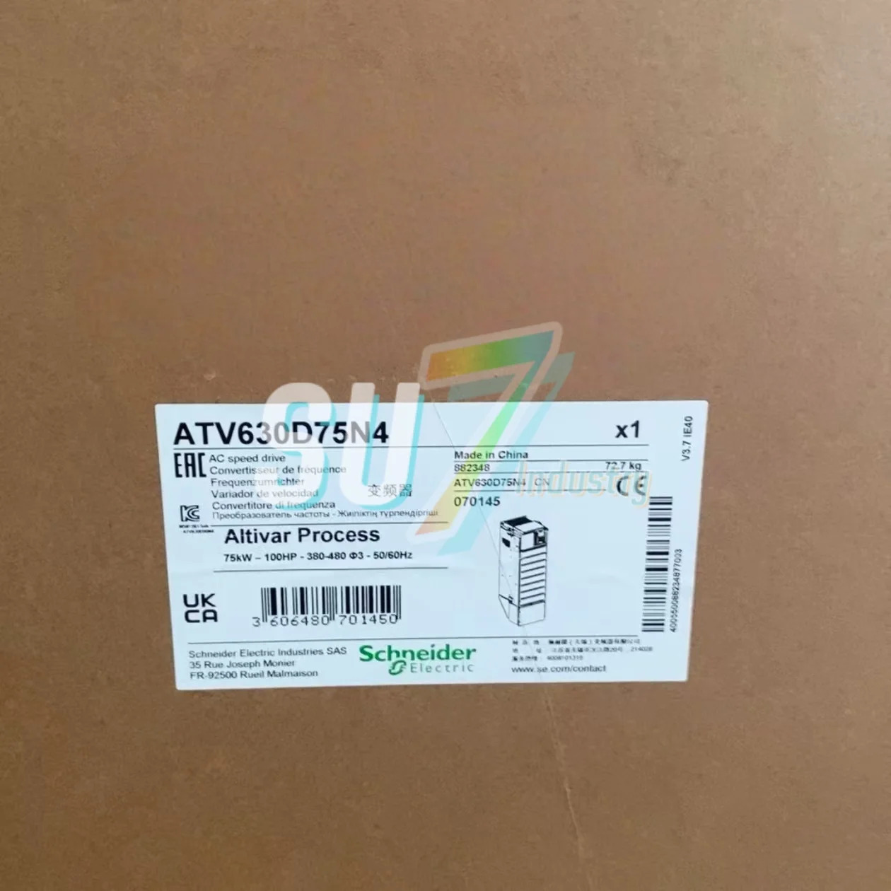 ATV630D75N4 ATV930D30N4 주파수 변환기 신규 입고