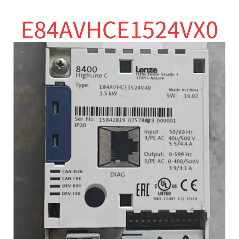 리퍼 인버터 1.5KW 380V E84HCE1524VX0 OK