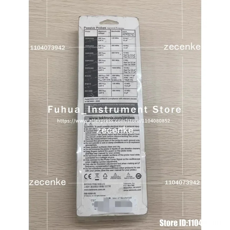 Tektronix TPP0200 오실로스코프 프로브 쌍 200MHz 12 PF