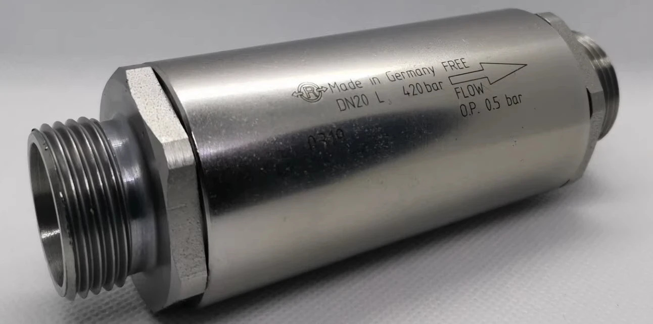 고압 체크밸브 DN10S 420BAR 0.P.0.5BAR