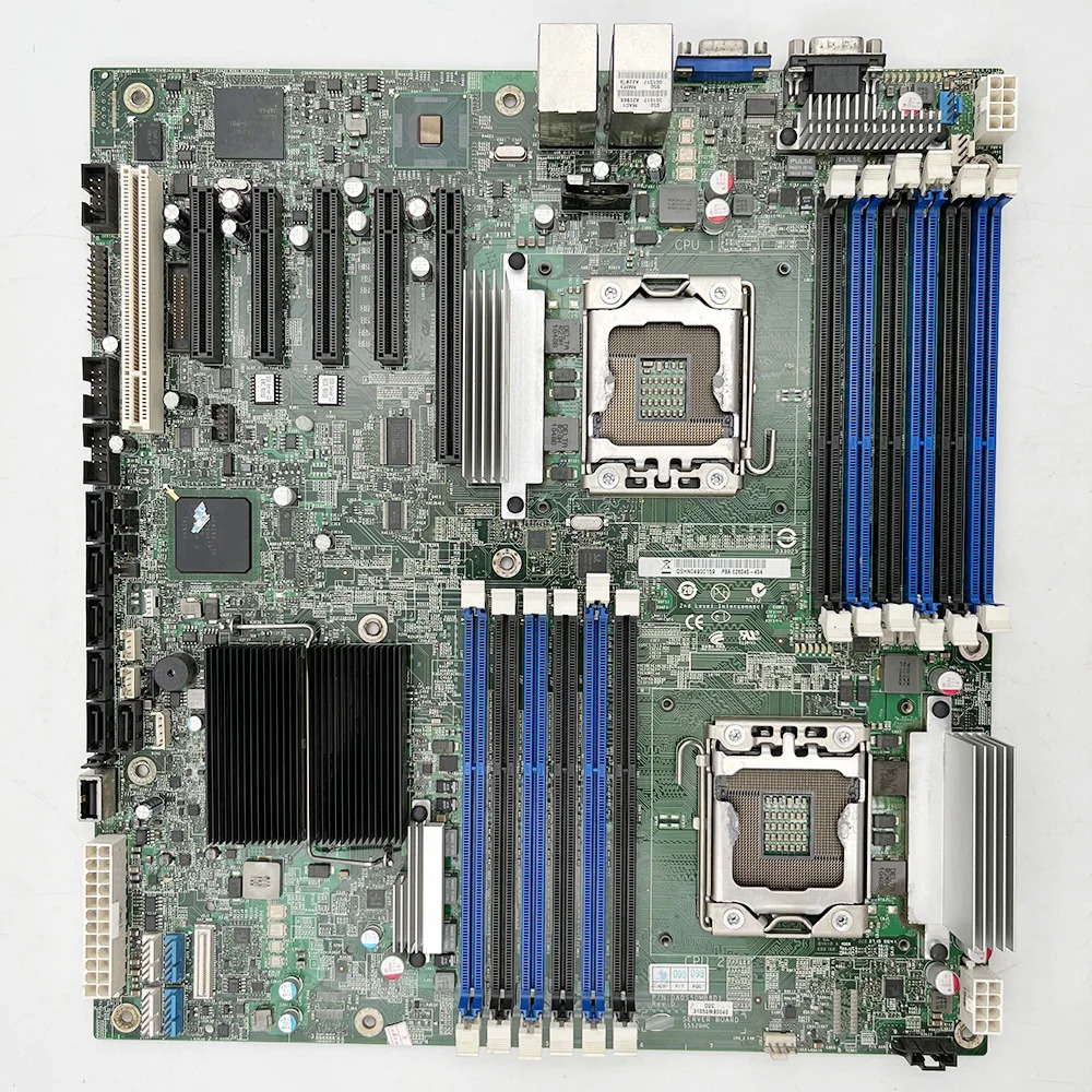 X5650 X5670 서버 마더보드 LGA 1366 X58 DDR3 지원 5500 시리즈 프로세서 S5520HC