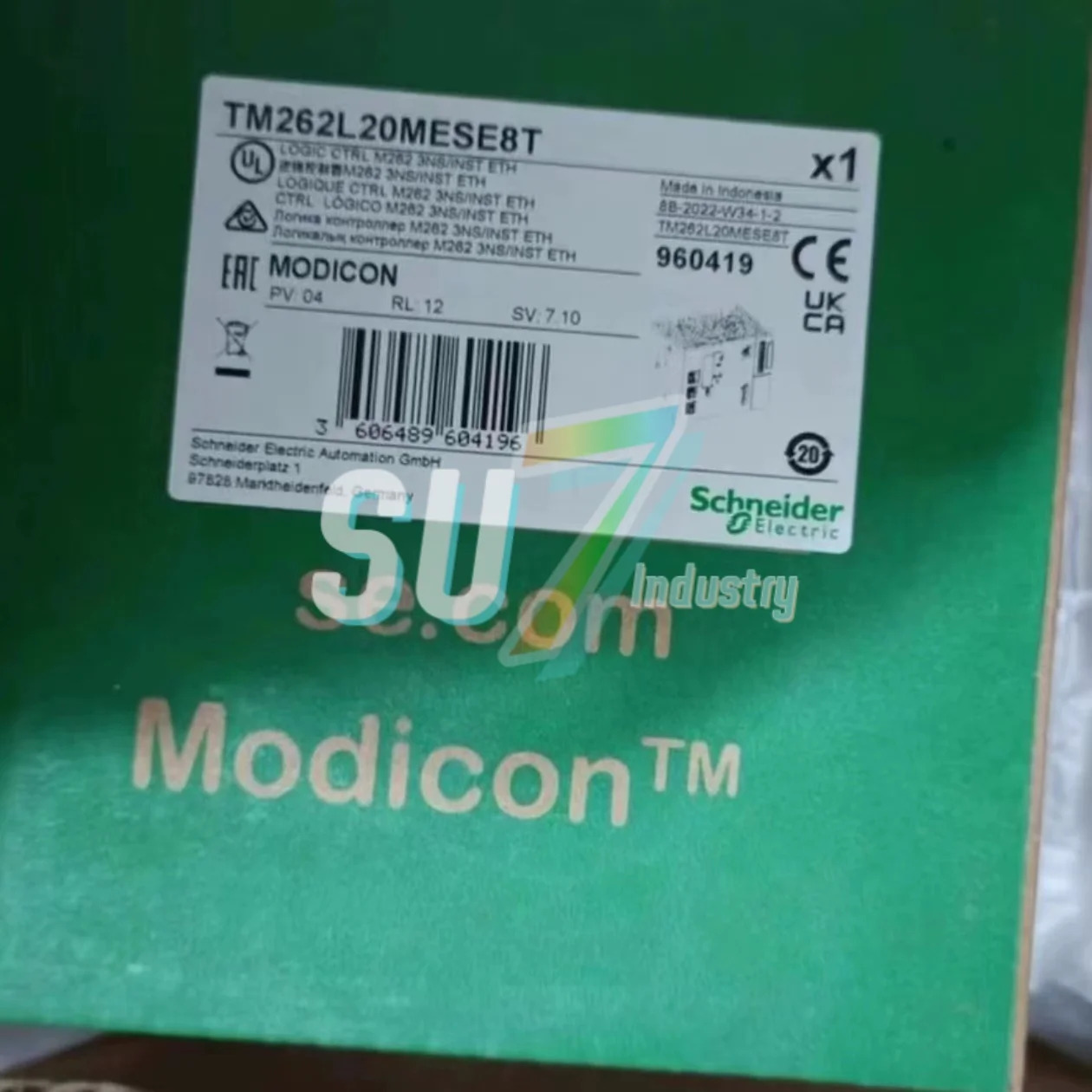 PLC 모듈 TM262L20MESE8T TM262M15MESS8T 새