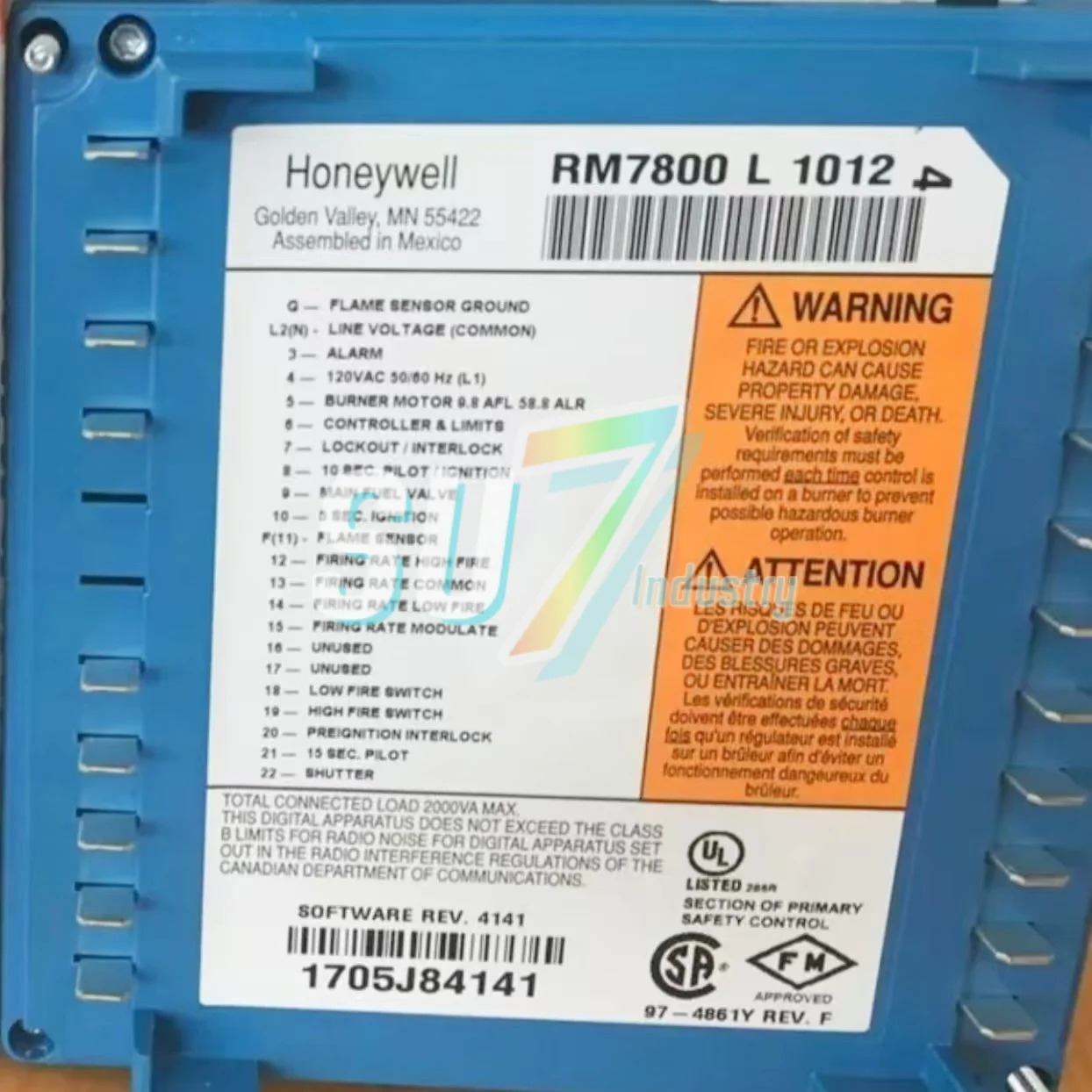 RM7800L1012 RM7840L1018 버너 제어 신규 입고