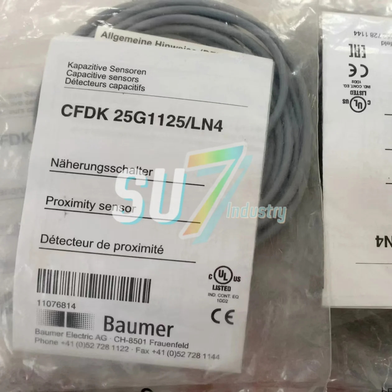 CFDK-25G1125-LN4 용량성 센서 신규