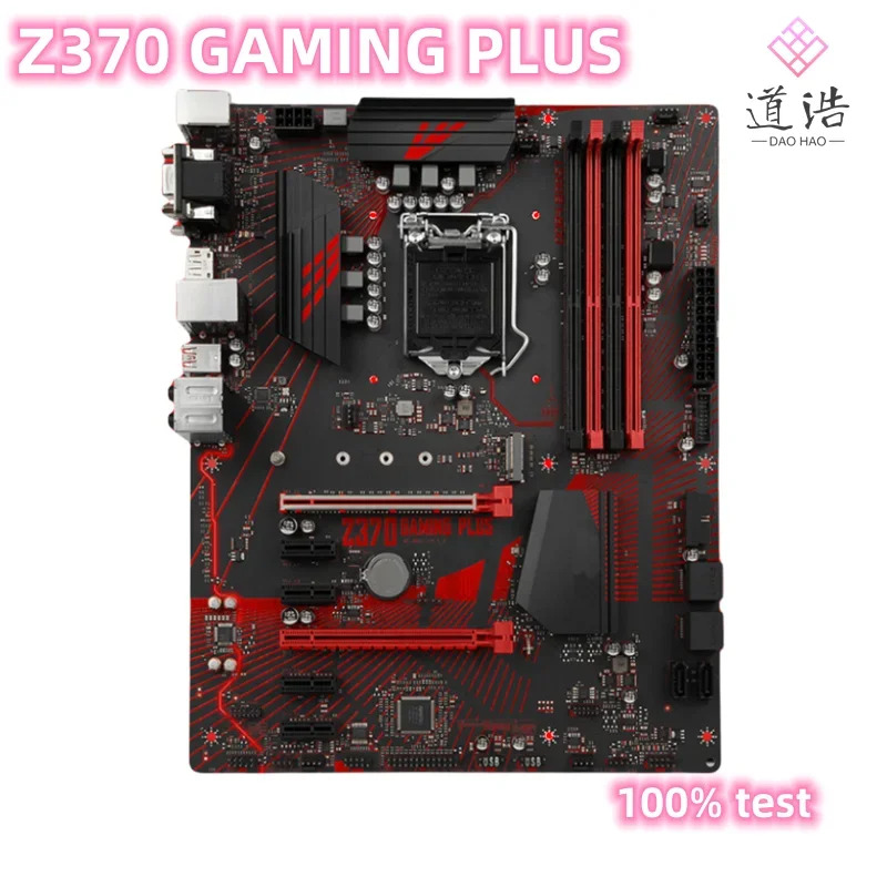 Z370 GNG PLUS 마더보드64GB M.2 LGA 1151 DDR4 메인보드 완전 작동 리퍼