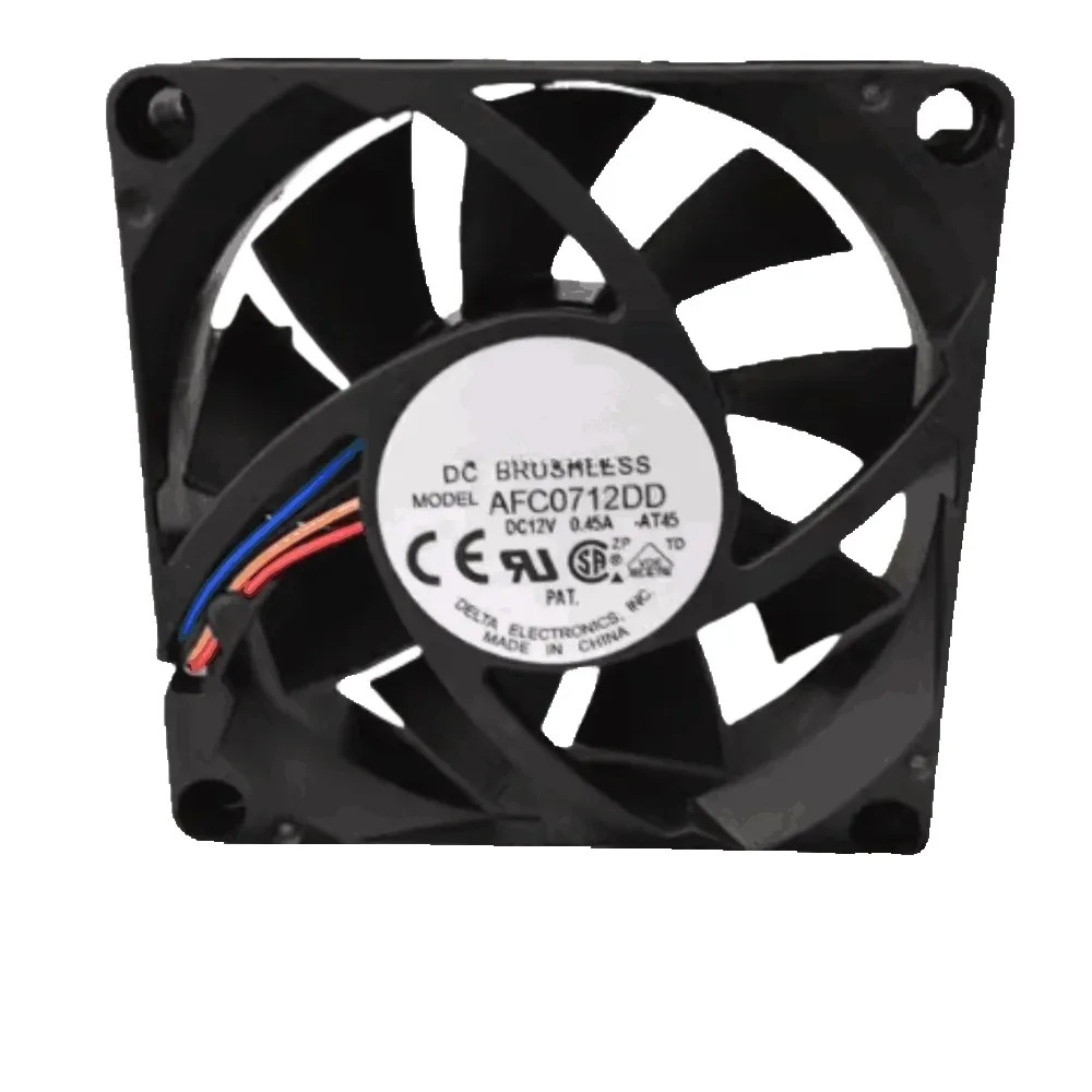 된 Afc0712dd 4선 냉각팬 Dc12v 0.45a