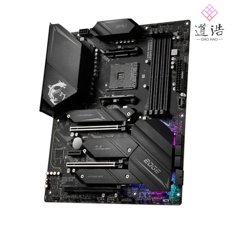 MPG X570S EDGE MAX WIFI 마더보드 128GB M.2 HDMI 소켓 AM4 DDR4 X570 메인보드 리퍼 완료