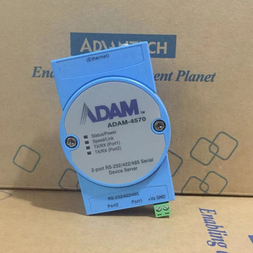 ADAM-4570-CE 2포트 RS-232/422/485 직렬 포트 네트워킹 서버 921.6kbps 전송 속도