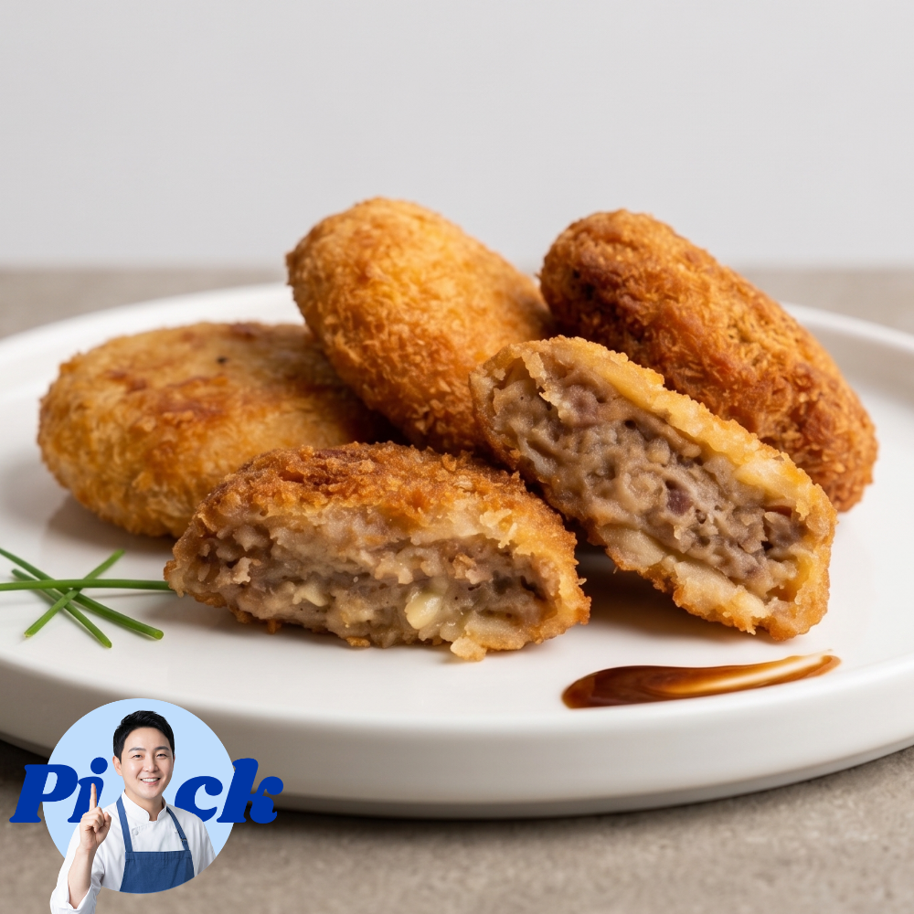 인생 카츠 육즙폭발 불고기 볼카츠 10개입, 겉바속촉 돈카츠 아이 반찬 간식 치즈 고구마 - 상품 이미지