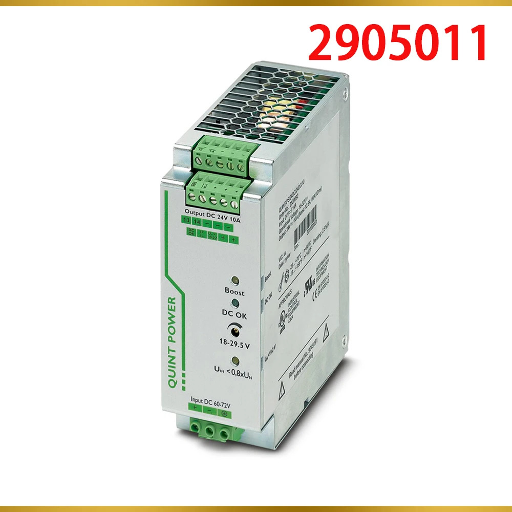 Phoenix QUINT-PS/60-72DC/24DC/10/CO QUINT POWER DC/DC 컨버터 보호 24VDC/10A기능 2905011