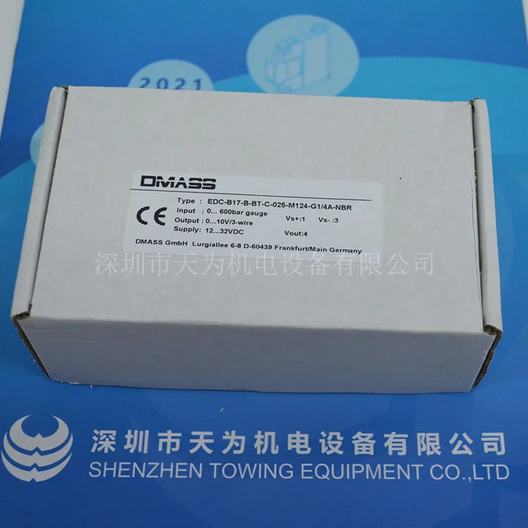 오리지널 포장 EDC-B17-B-BT-C-025-M124-G1 4A-NBR 압력센서 DMASS