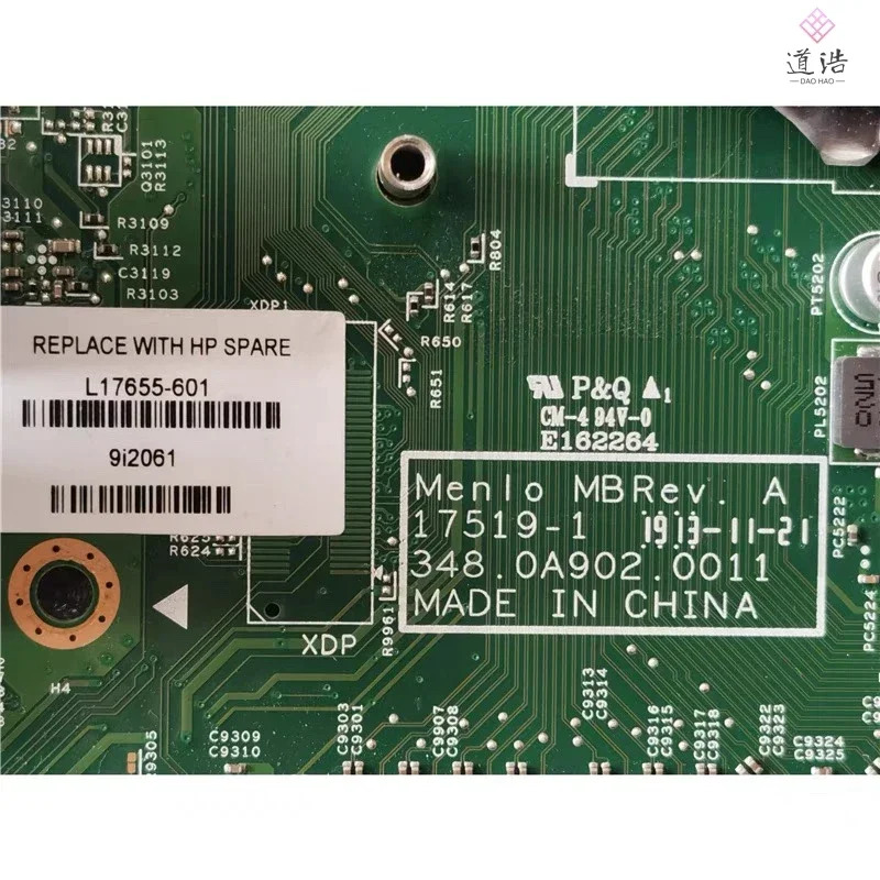 L17655-001 hp호환 280 PRO G3 290 G1 마더보드 L17655-601 17519-1 DDR4 메인보드 완전 작동 리퍼