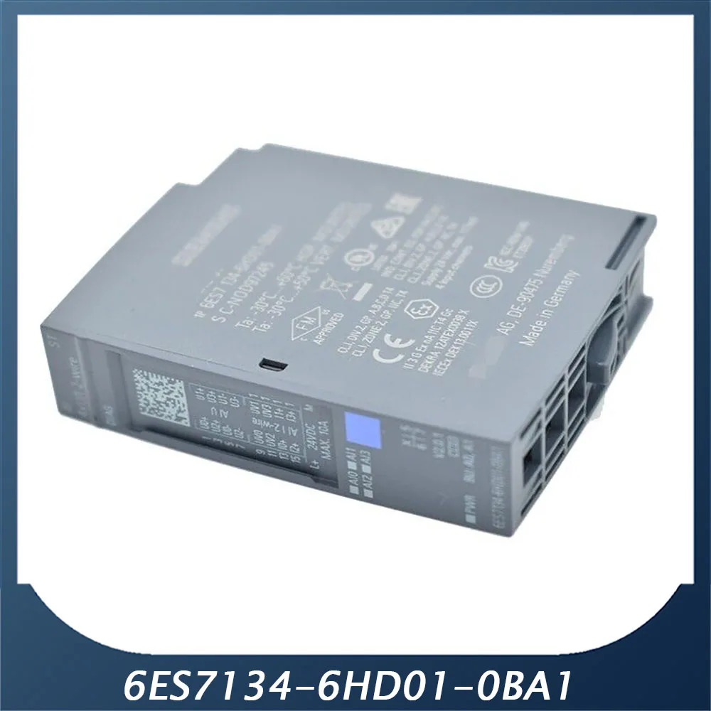지멘스 6ES7134-6HD01-0BA1 ET200 6ES71346HD010BA1 I/O 모듈 신