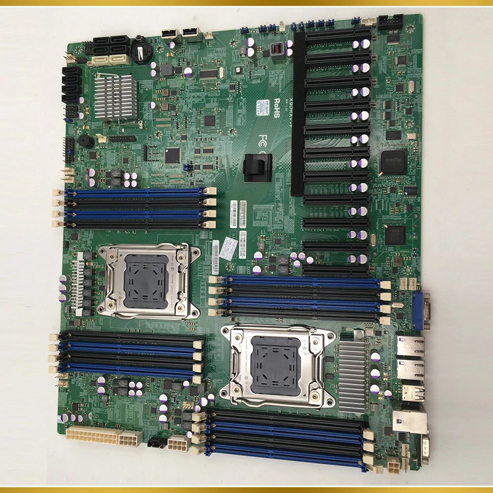 Supermicro 서버 마더보드 LGA2011 X79 지원 E5-2600 시리즈X9DRX-F