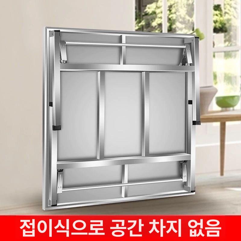 접이식 플레이팅 스텐도마 손잡이 간이 쟁반 주방조리대 요리용 올스텐 사각조리대 - 상세 이미지 3