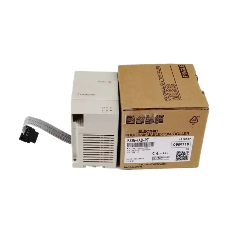 FX2N 시리즈 PLC 모듈 프로그래밍 컨트롤러 FX2N-4AD-PT FX2N-4AD-TC 신