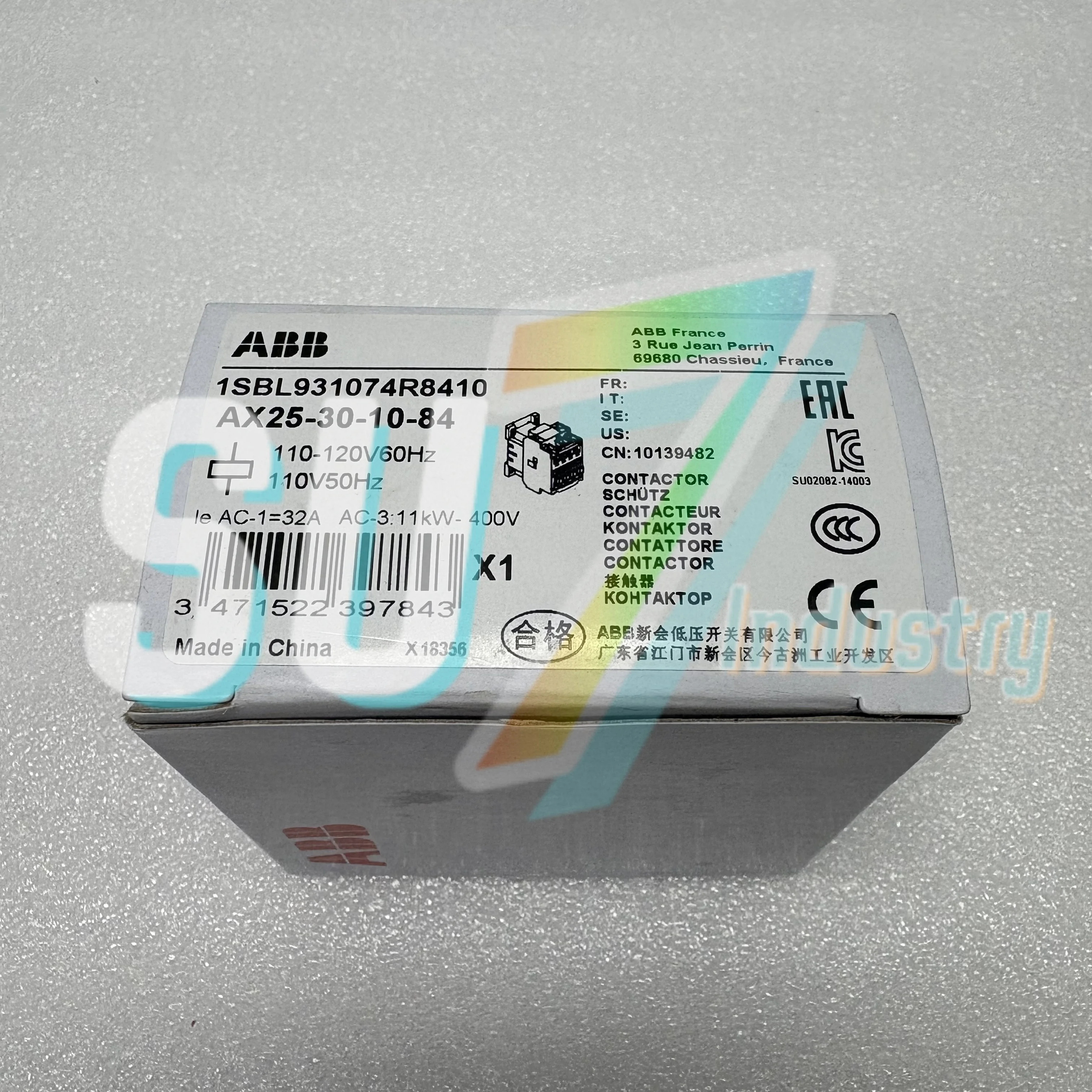 AX25-30-10 전기 AC 접촉기 AC110V