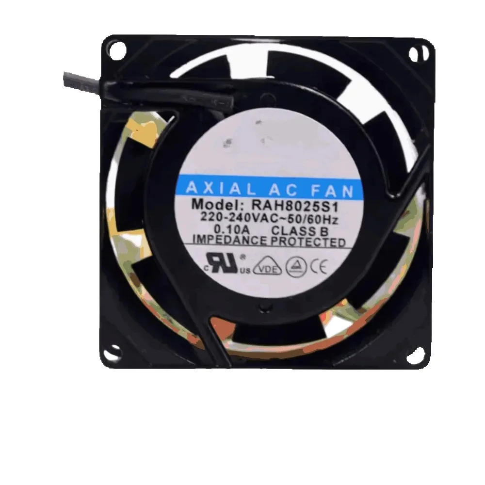 Rah8025s1 220-240v Ac 50-60hz 0.10a 2선 축 냉각팬기능
