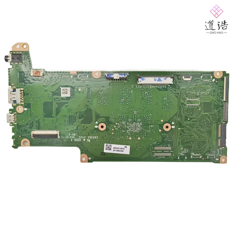 DA0ZAHMB6C0 Acer Chromebook Cb514-1H 노트북 마더보드 NBH4B11001 N3350 CPU 32GB SSD 4GB 메인보드 완전 작동 리퍼