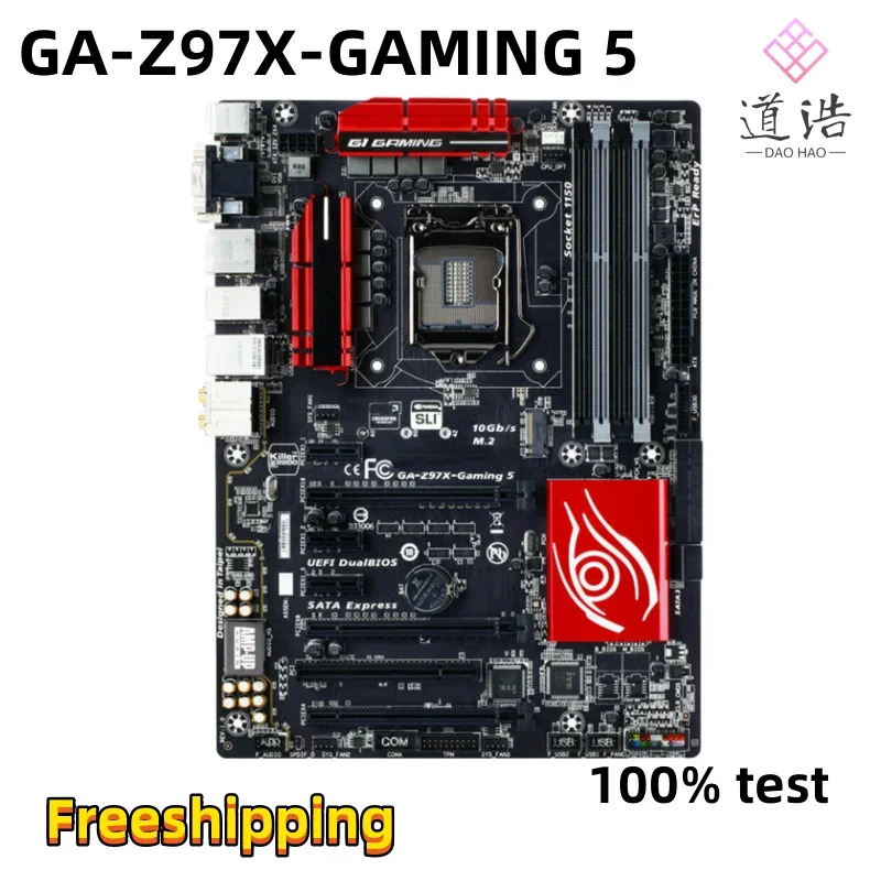 GA-Z97X-GNG 5 마더보드32GB PCI-E3.0 M.2 HDMI LGA 1150 DDR3 Z97 메인보드 완전 작동 리퍼