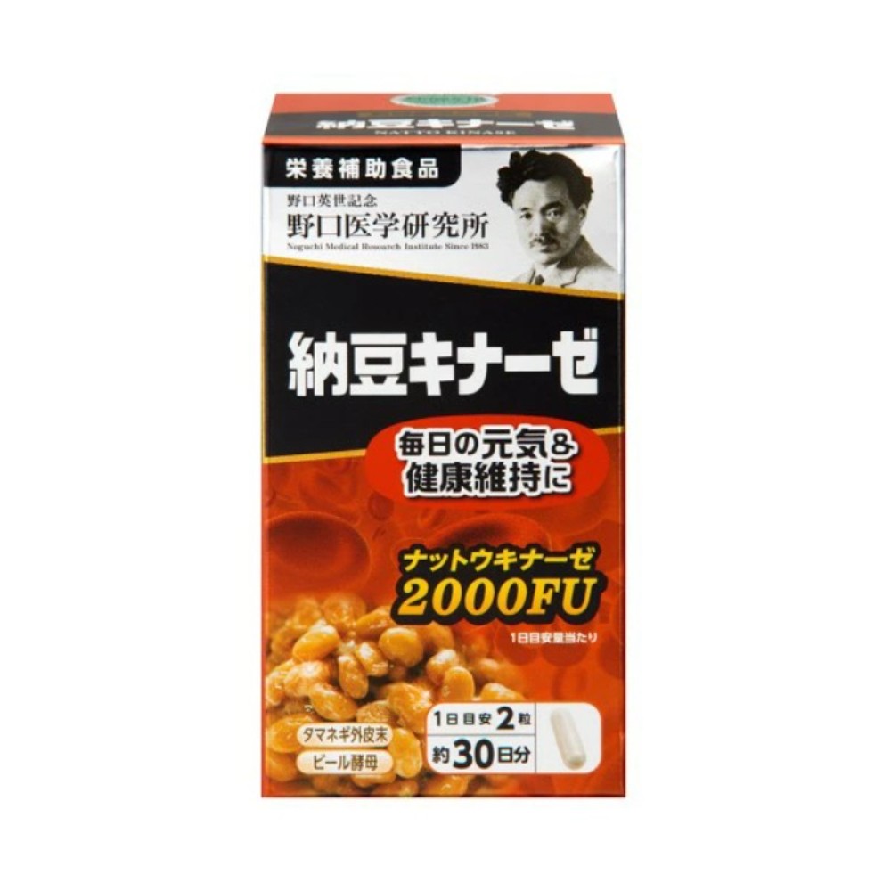 노구치의학연구소 메이지 낫토키나제 2000FU 일본 낫또배합 영양제 60정 6개 - 상세 이미지 2