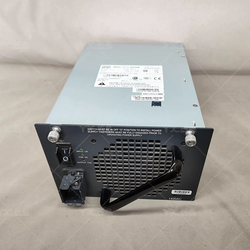 Cisco 전원공급장치 PWR-C45-1400AC4506 4507r 시리즈용