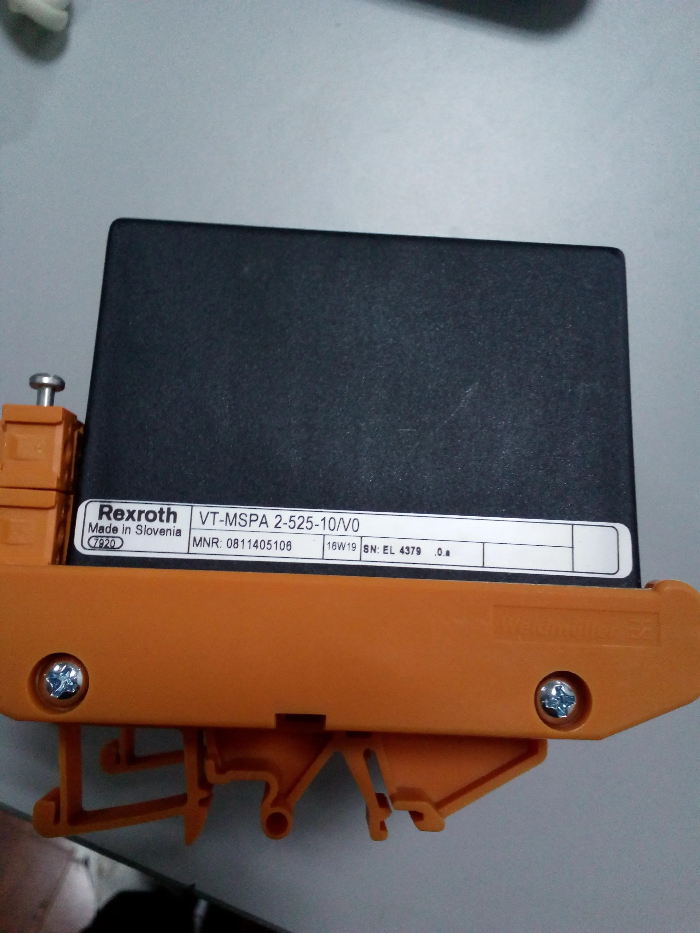 Rexroth MNR 비례 밸브 확대판슬로베니아 0811405106 VT-MSPA2-525-10 V0 2M2.5-RGC2 신