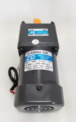 ZD 인덕션 모터 감속기 기어 헤드 3상220V 380V 5IK60GU-S3F 5GU3KB