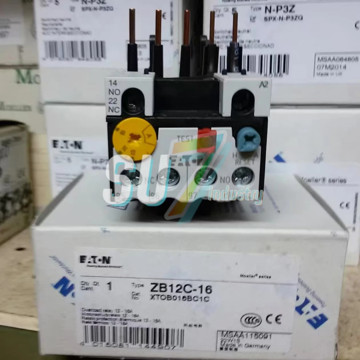 원본 ZB12C-1 ZB12C-1.6 열 과부하 릴레이
