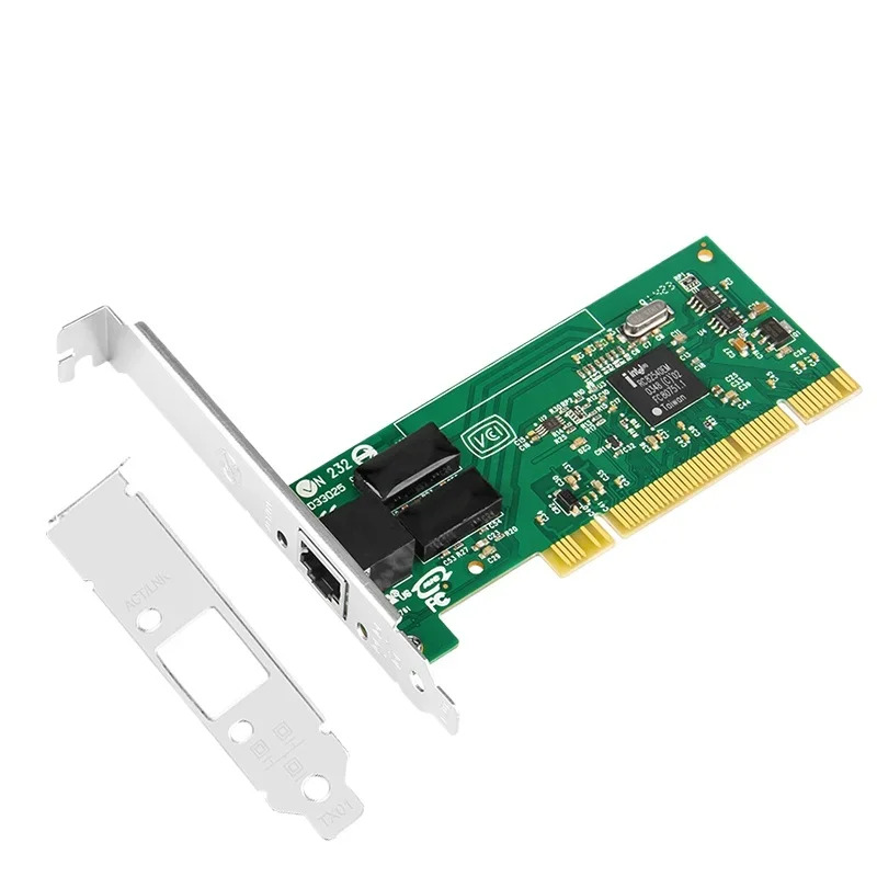 PCI 기가비트 네트워크 인터페이스 카드 데스크탑 슬롯 드라이브 intel호환82540 절반 높이 배플 2U