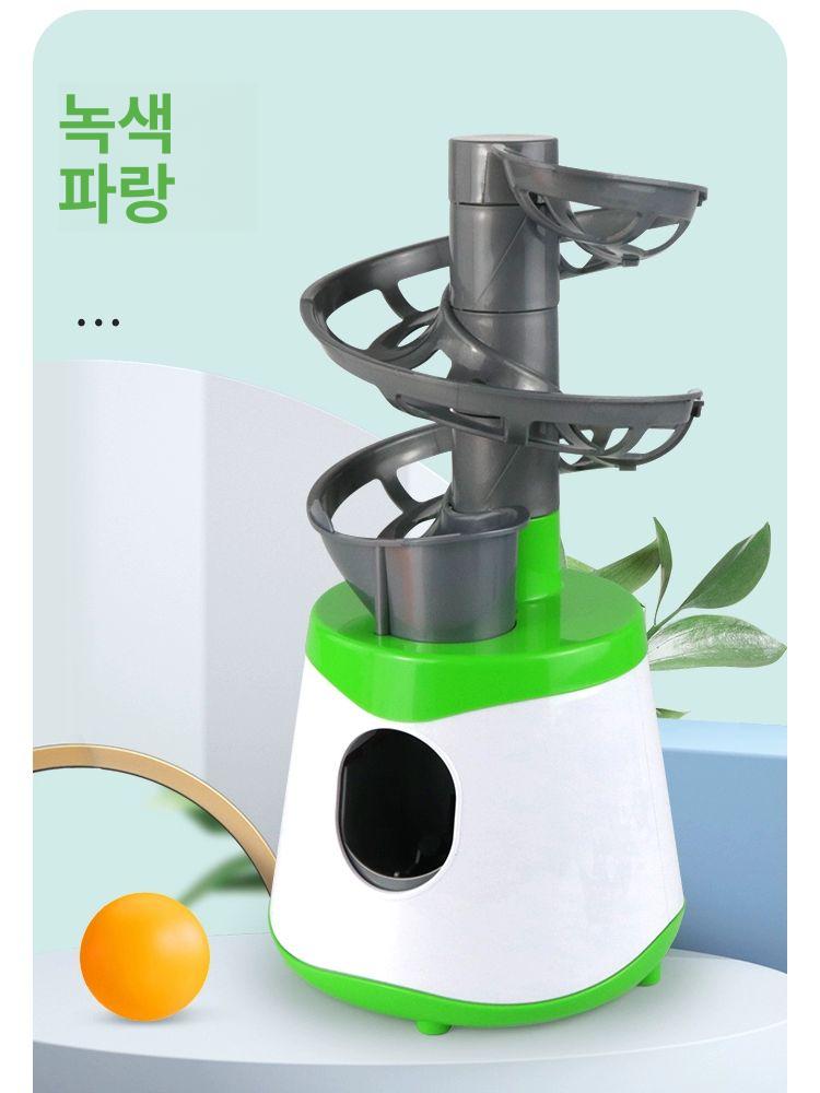탁구 자동발사기 셀프 레슨 스윙연습 훈련용 서빙머신 발구 라켓 연습장비 초보자 중급자 - 상세 이미지 2