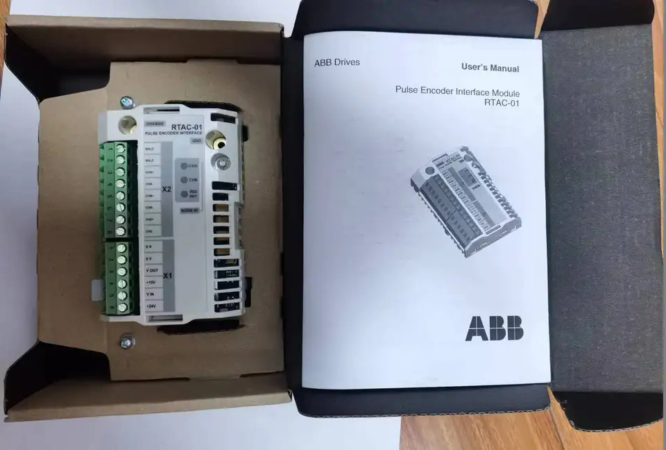 ABB 주파수 변환기 어댑터 인코더 카드 ACS800 시리즈 RTAC-01 신