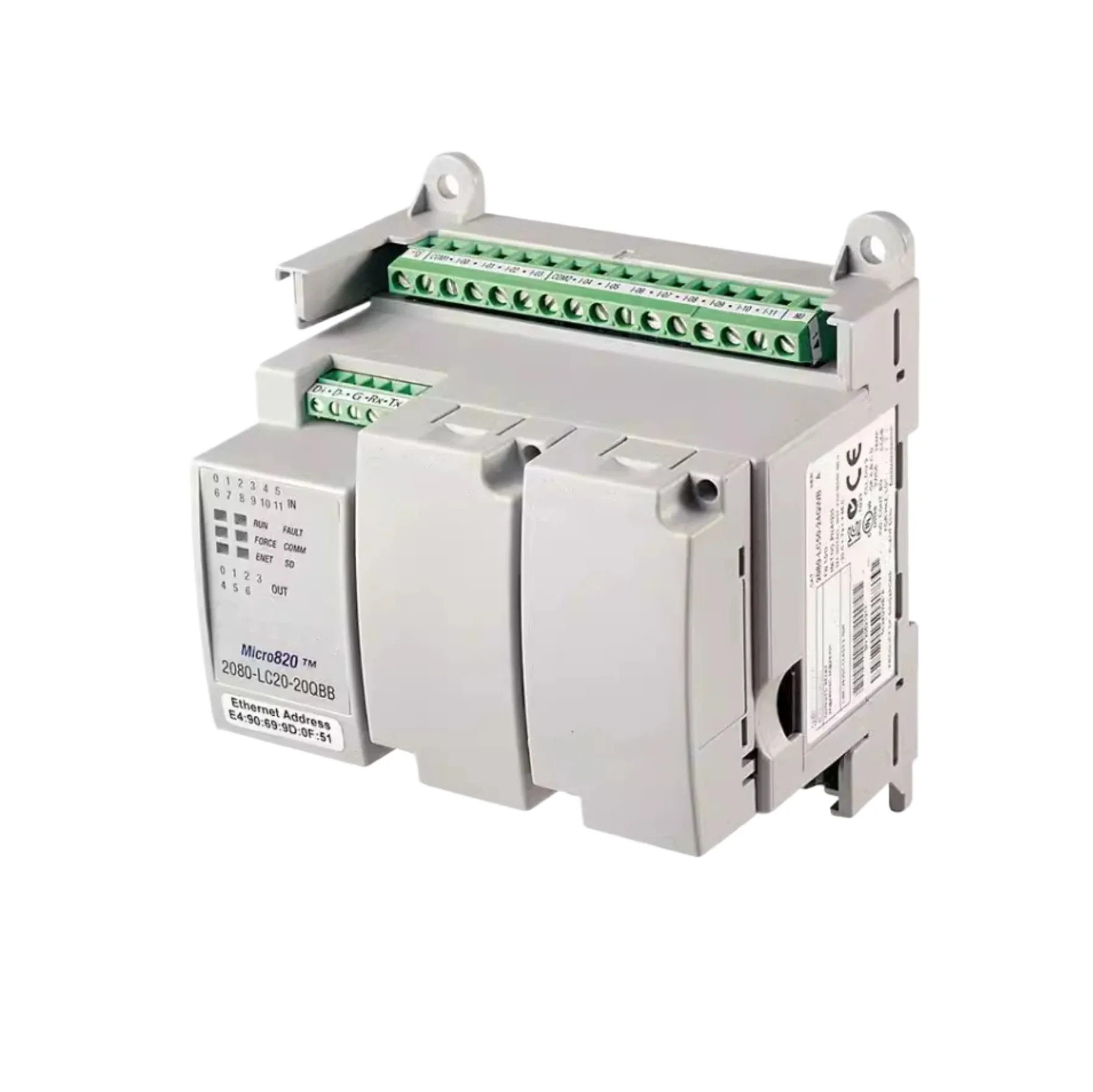 원본 2080-LC20-20QBB PLC 모듈.
