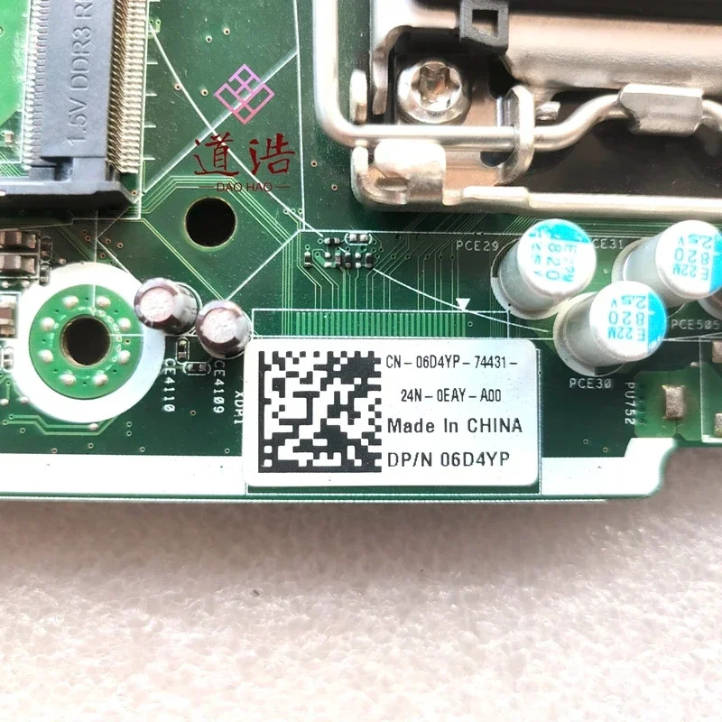 Dell piron 2320 AIO 마더보드CN-06D4YP IPPSB-SFA 06D4TP 6D4YP DDR3 메인보드 완전 작동 리퍼