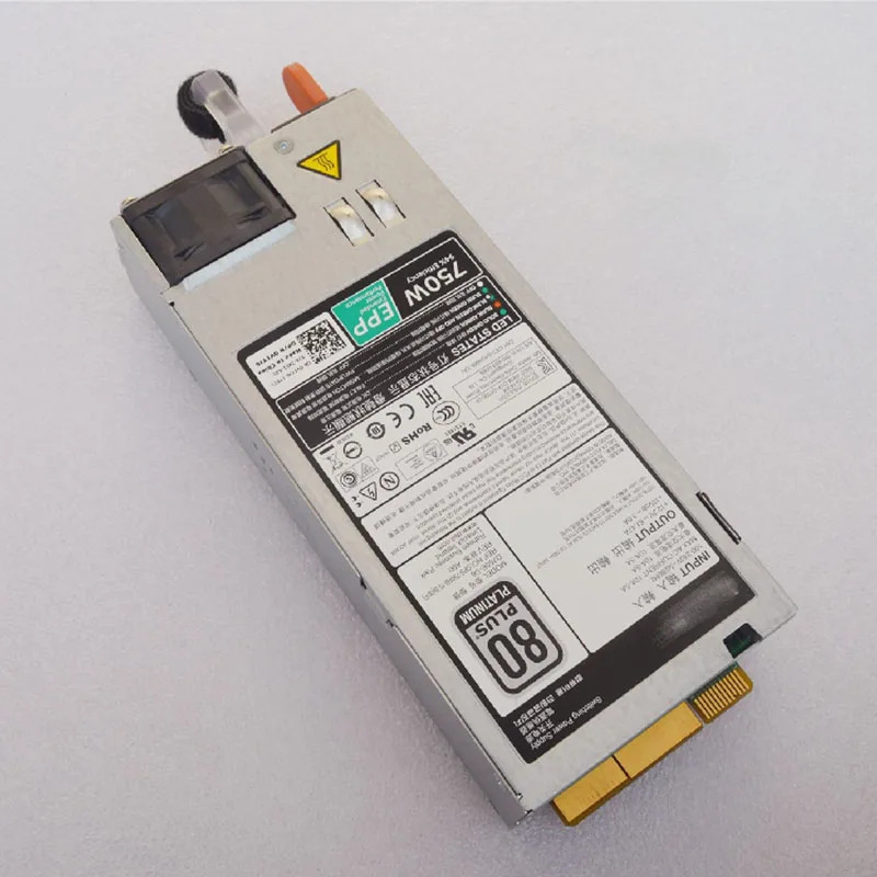 Dell R530/R630/R730/R730XD/R740/T630 750W G6W6K D750E서버 전원공급장치전리퍼