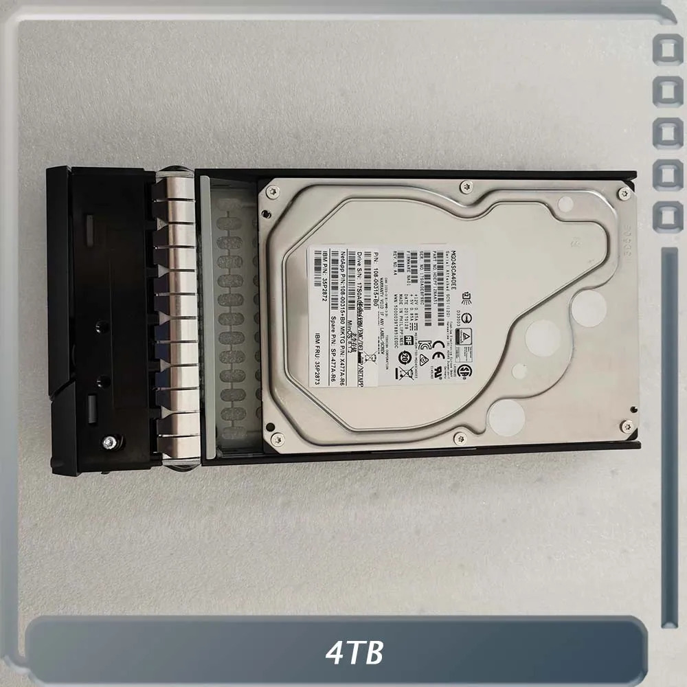 NetApp 서버 하드 X477A-R6 SP-477A-R6 108-00315 4T SAS 3.5인치4TB