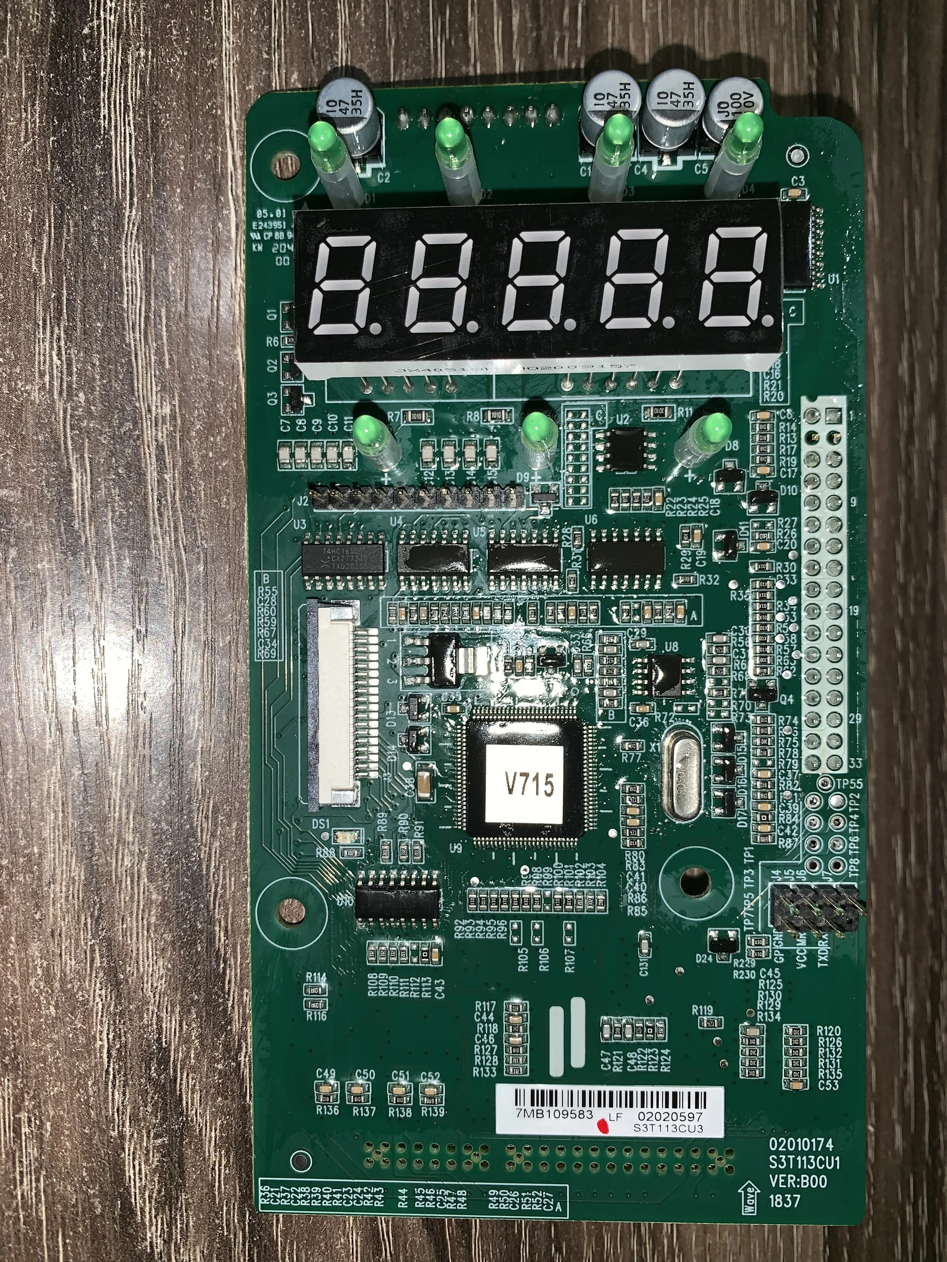 Inovance IS300 사출 성형기 제어 보드 S3T113CU3 용