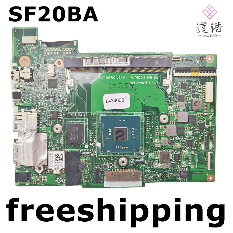 SF20BA 노트북 마더보드15BFW8- 011000 DDR3 메인보드 리퍼 완료 완전 작동