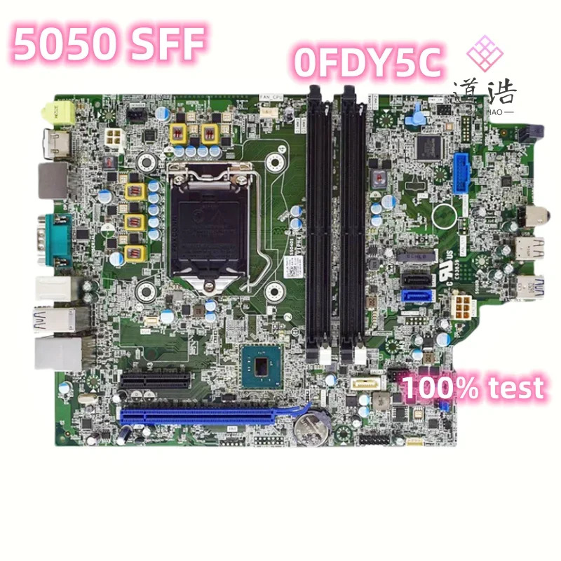 Dell Optiplex 5050 SFF 마더보드CN-0FDY5C 0FDY5C FDY5C CJ18T 0CJ18T LGA 1151 DDR4 메인보드 완전 작동 리퍼