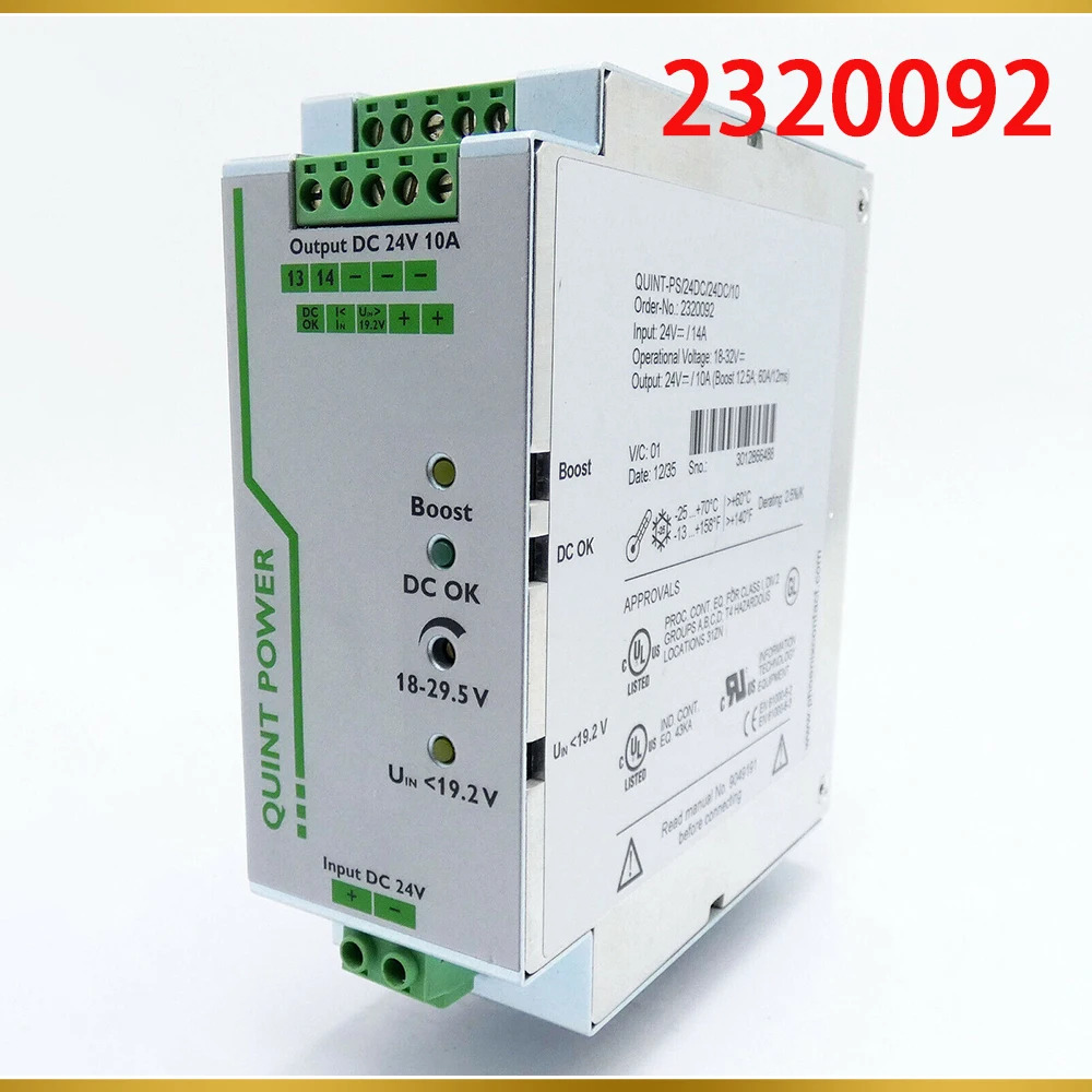 Phoenix QUINT POWER DC/DC 컨버터 24VDC/10A새 QUINT-PS/24DC/24DC/10 2320092