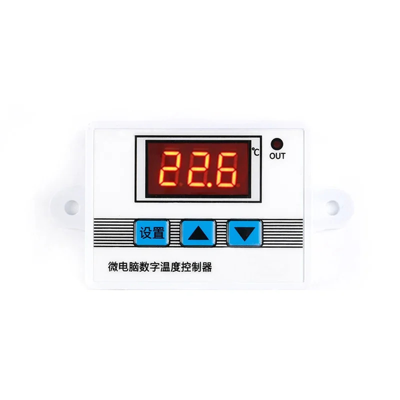 0.1 정확도5PCS DC12/24/220V 마이크로컴퓨터 디지털 온도 컨트롤러 제어 디스플레이