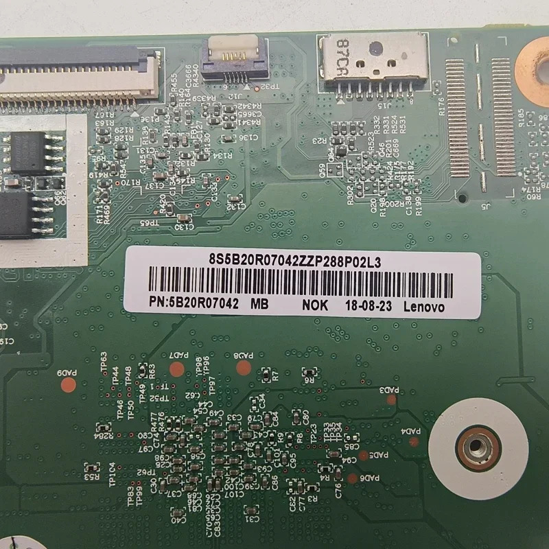 BM57361.4 Lenovo호환 Chromebook 100e-81ER 노트북 마더보드 5B20R07042 N3350 CPU 4GB RAM 32GB 메인보드 완전 작동 리퍼