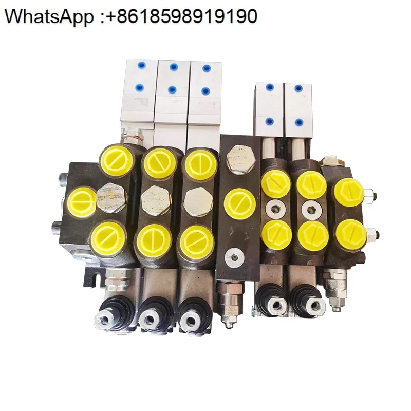 DCV60/DCV100 핸드 이제어 유압 다방향 밸브 압축 트럭 엔지니어링 기계 수정