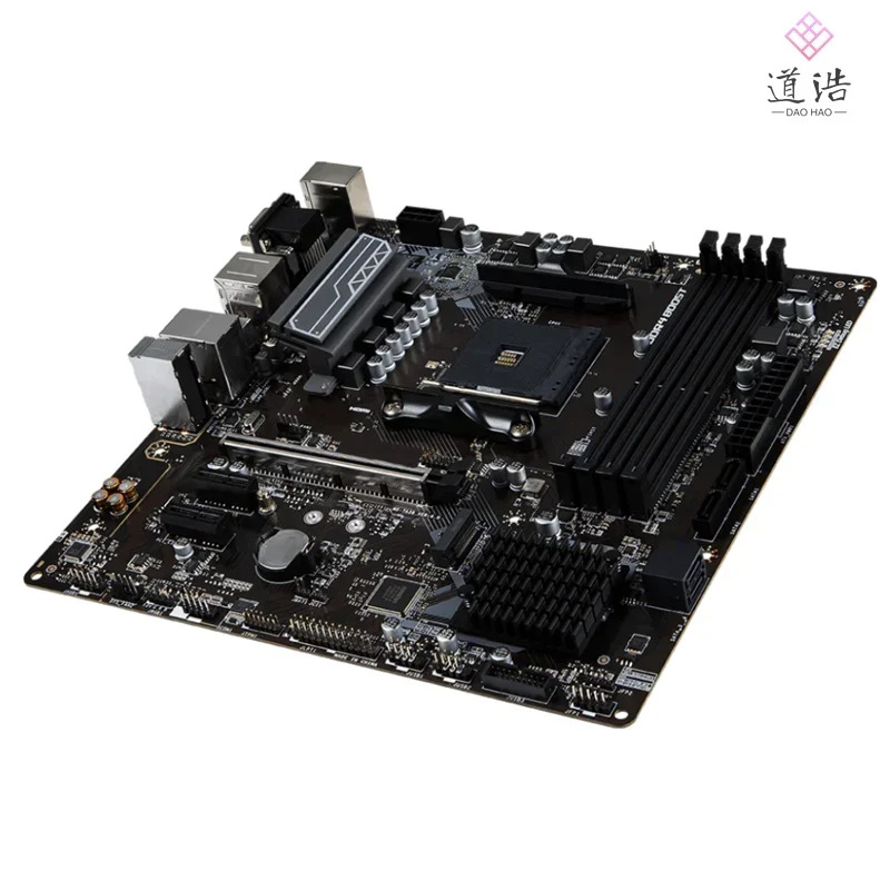 B450M PRO-VDH V2 마더보드128GB VGA HDMI M.2 소켓 AM4 DDR4 마이크로 B450 메인보드 완전 작동 리퍼