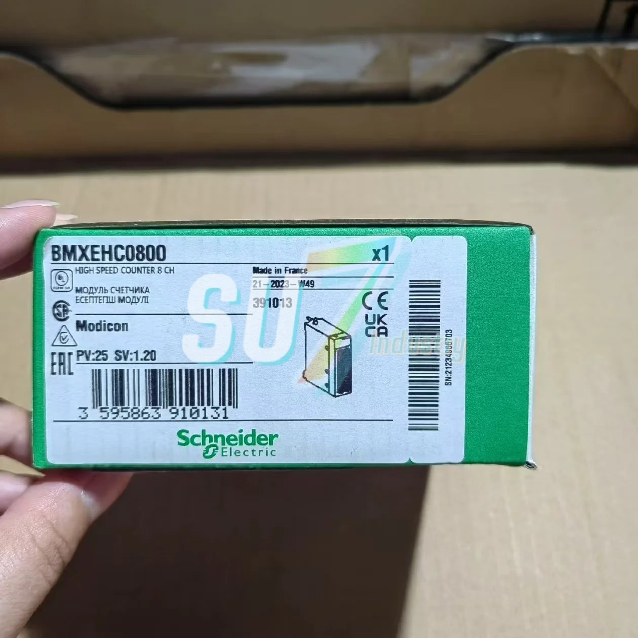 BMXEHC0800 BMXXBP0400 PLC 모듈 원본