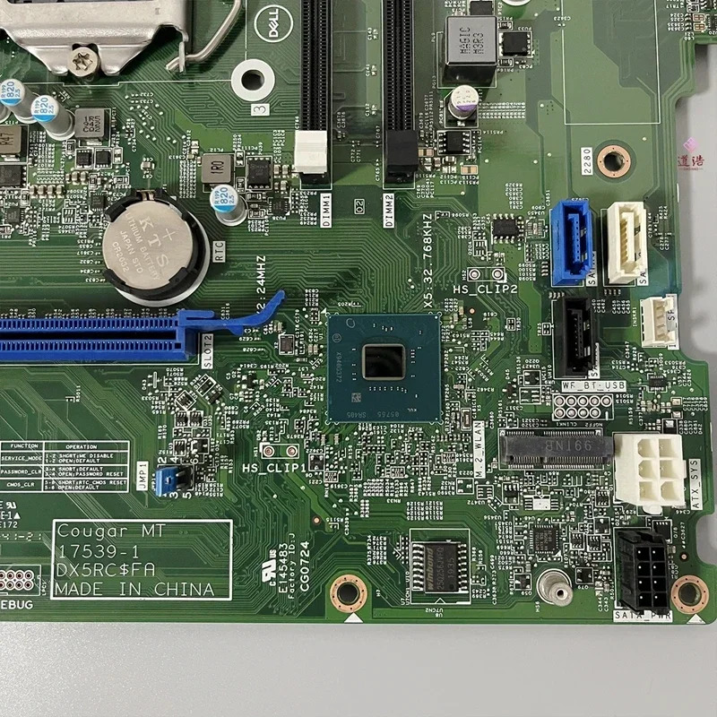 17539-1 Dell Optiplex 3060 MT 마더보드CN-0T0MHW T0WMH 0T0WMH DDR4 메인보드 완전 작동 리퍼